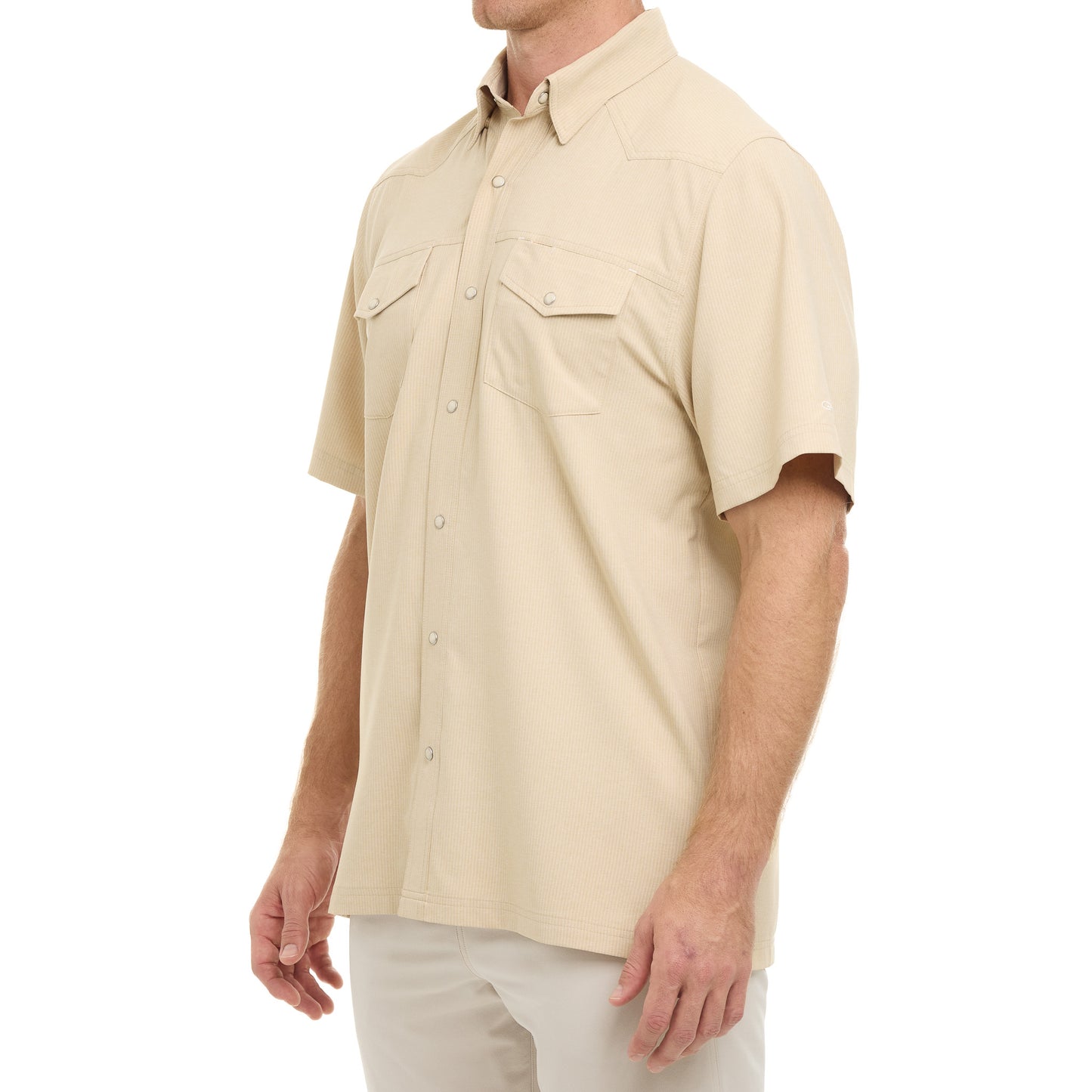 Khaki Drover Shirt-GameGuard