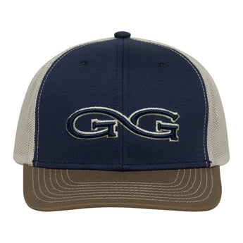 Deep Water Cap | TriColor | Stone MeshBack | Branded-GameGuard
