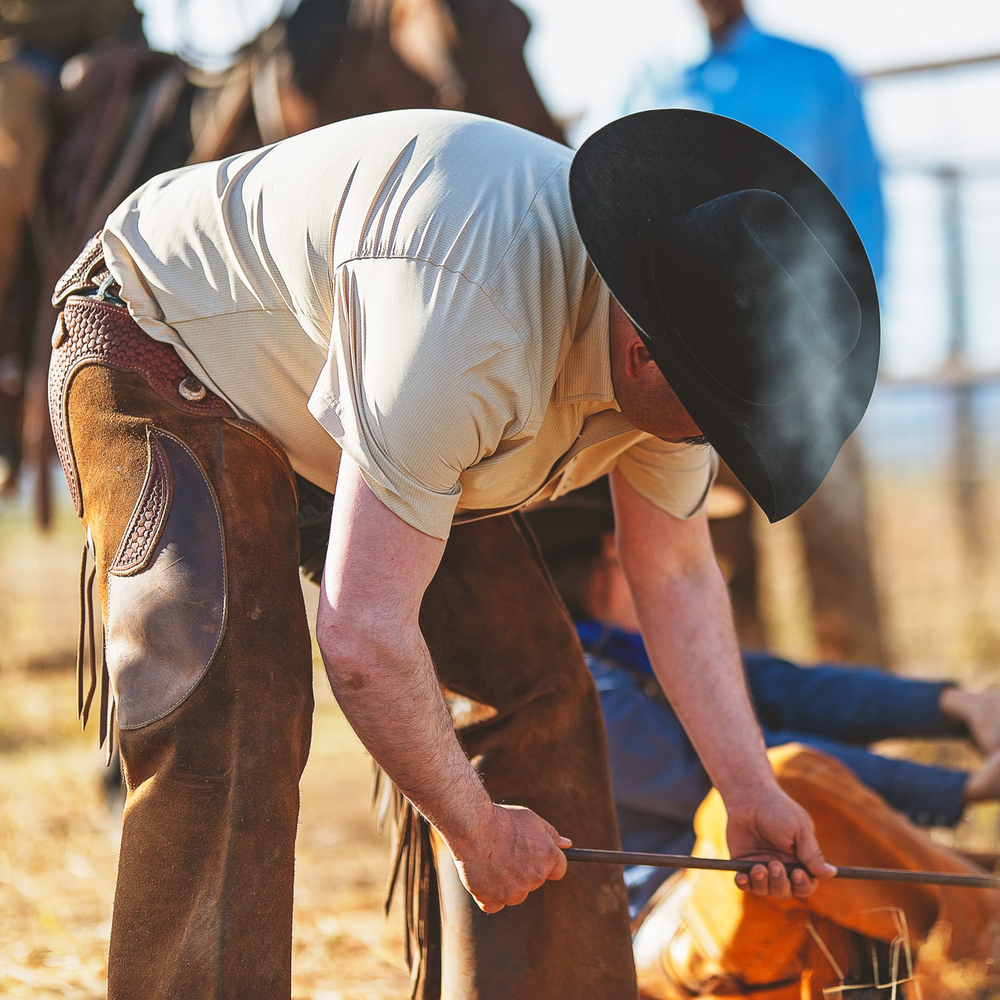 Khaki Drover Shirt-GameGuard