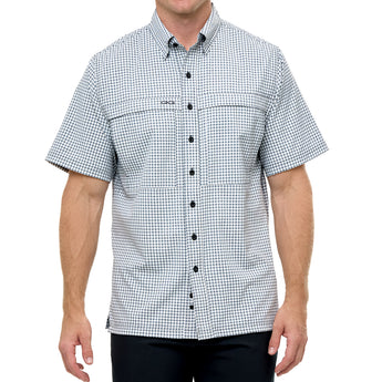 White TekCheck Shirt-GameGuard