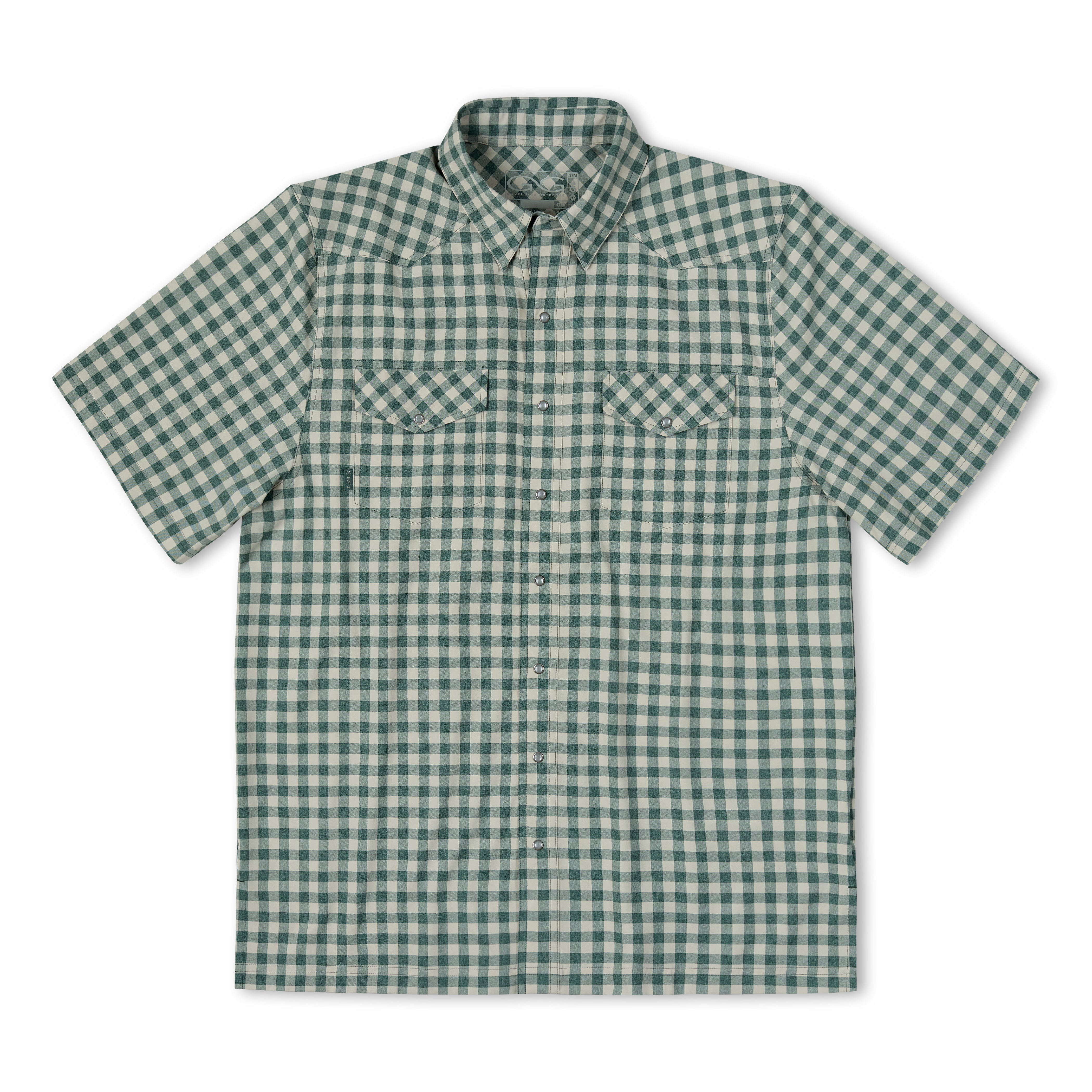 Ironwood Pearl Snap Shirt, Medium
