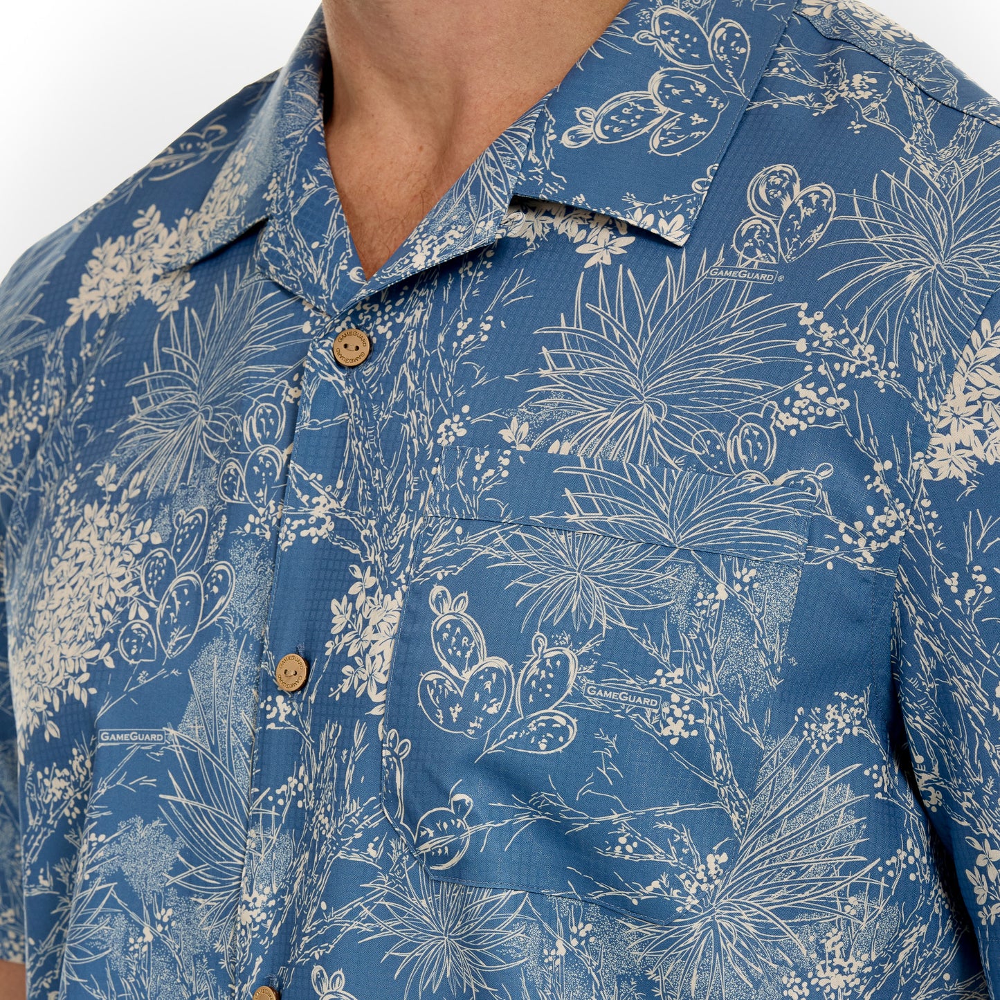 Off-Road Blue Voyager Shirt-GameGuard