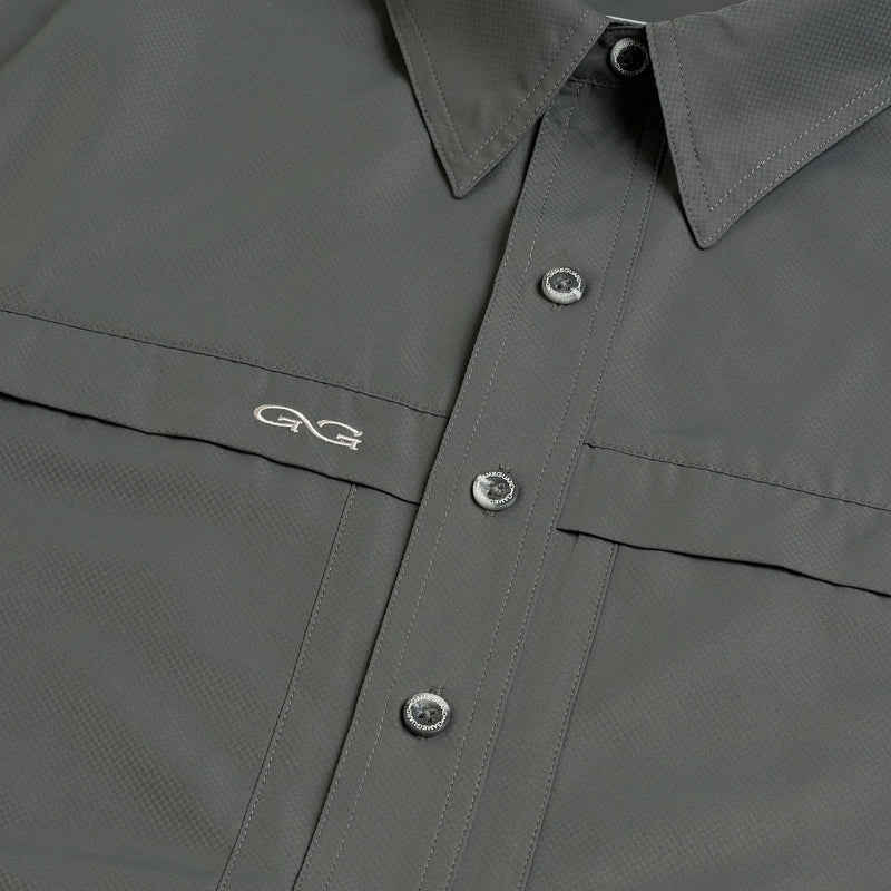 Cargue la imagen en el visor de la galería, MicroFiber Shirt - GunMetal MicroFiber Shirt
