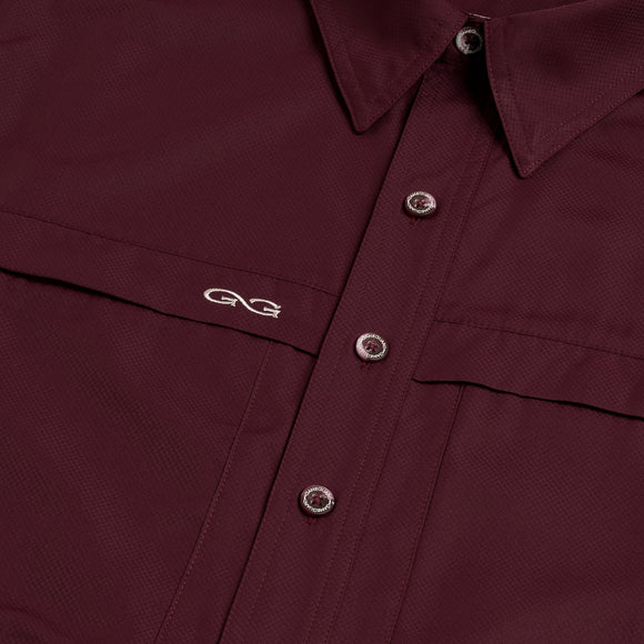 Maroon MicroFiber Shirt - GameGuard