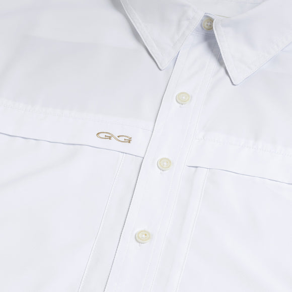 White MicroFiber Shirt - GameGuard