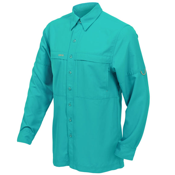 Caribbean MicroFiber Shirt | Long Sleeve - GameGuard long sleeve fishing shirt mens