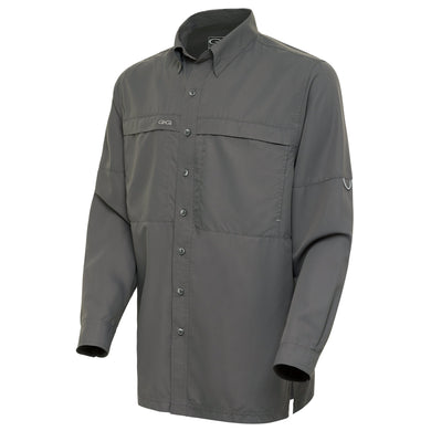 MicroFiber Shirt - GunMetal MicroFiber Shirt | Long Sleeve