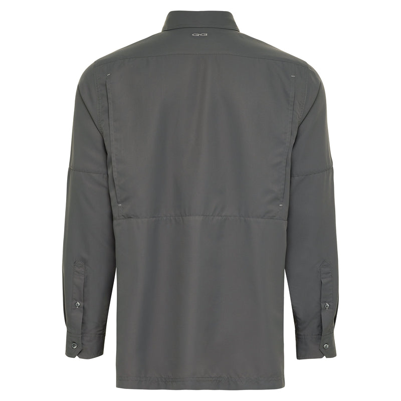 Cargue la imagen en el visor de la galería, MicroFiber Shirt - GunMetal MicroFiber Shirt | Long Sleeve
