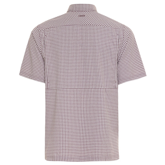 Maroon TekCheck Shirt - GameGuard