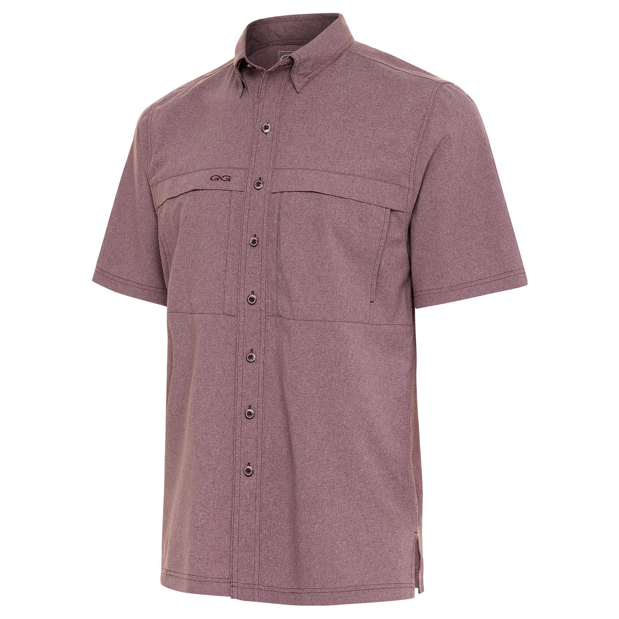 Maroon MicroTek Shirt - GameGuard