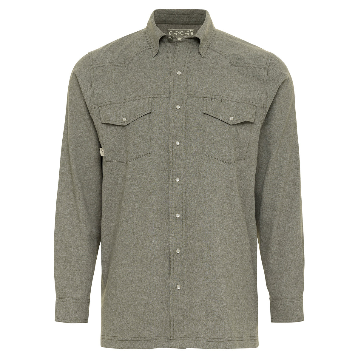 Agave Pearl Snap Shirt | Long Sleeve-GameGuard