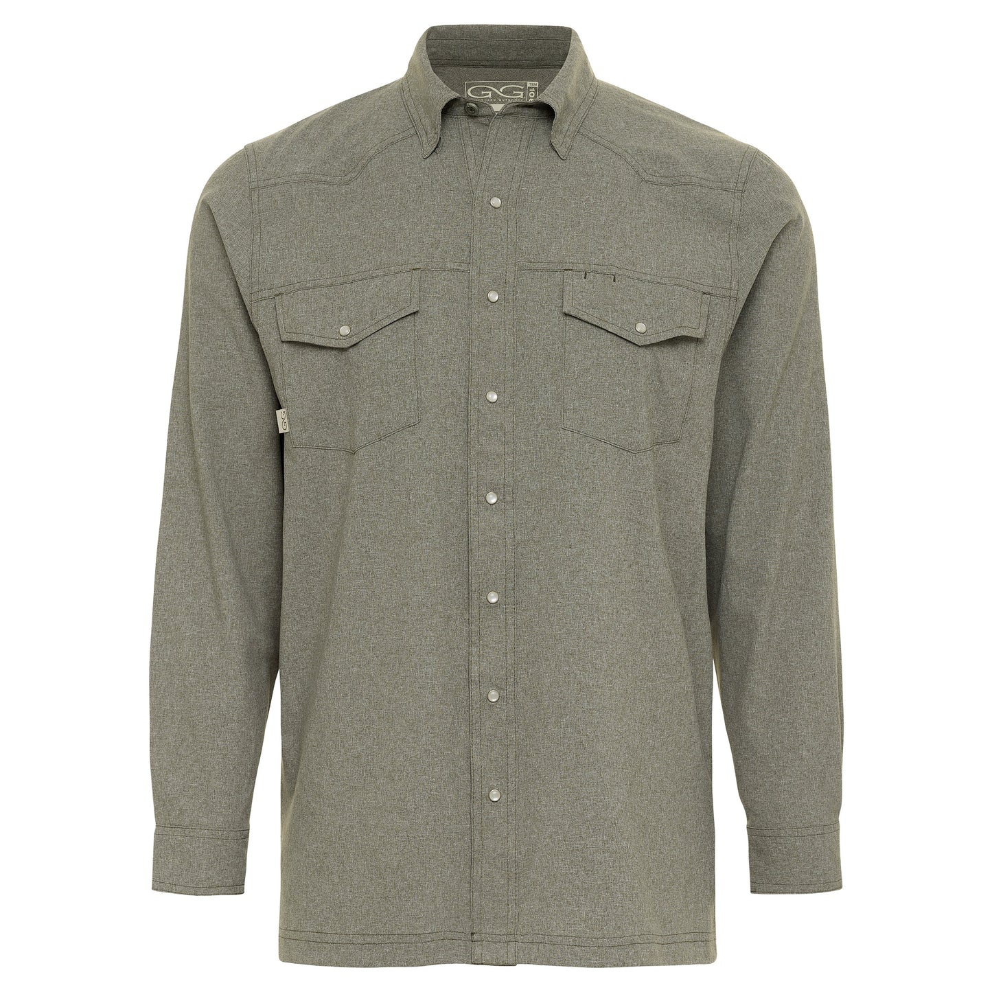 Agave Pearl Snap Shirt | Long Sleeve-GameGuard