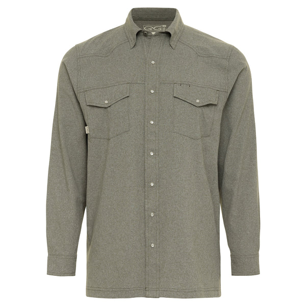 Agave Pearl Snap Shirt | Long Sleeve-GameGuard