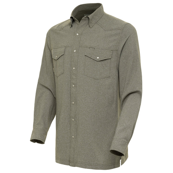 Agave Pearl Snap Shirt | Long Sleeve-GameGuard