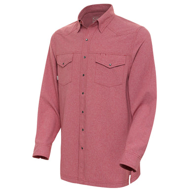 Crimson Pearl Snap Shirt | Long Sleeve - GameGuard