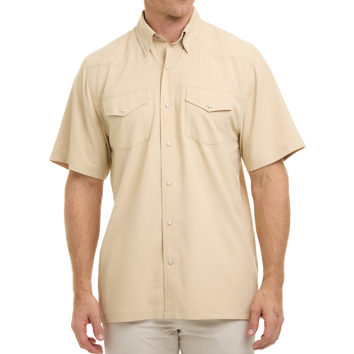 Khaki Drover Shirt-GameGuard