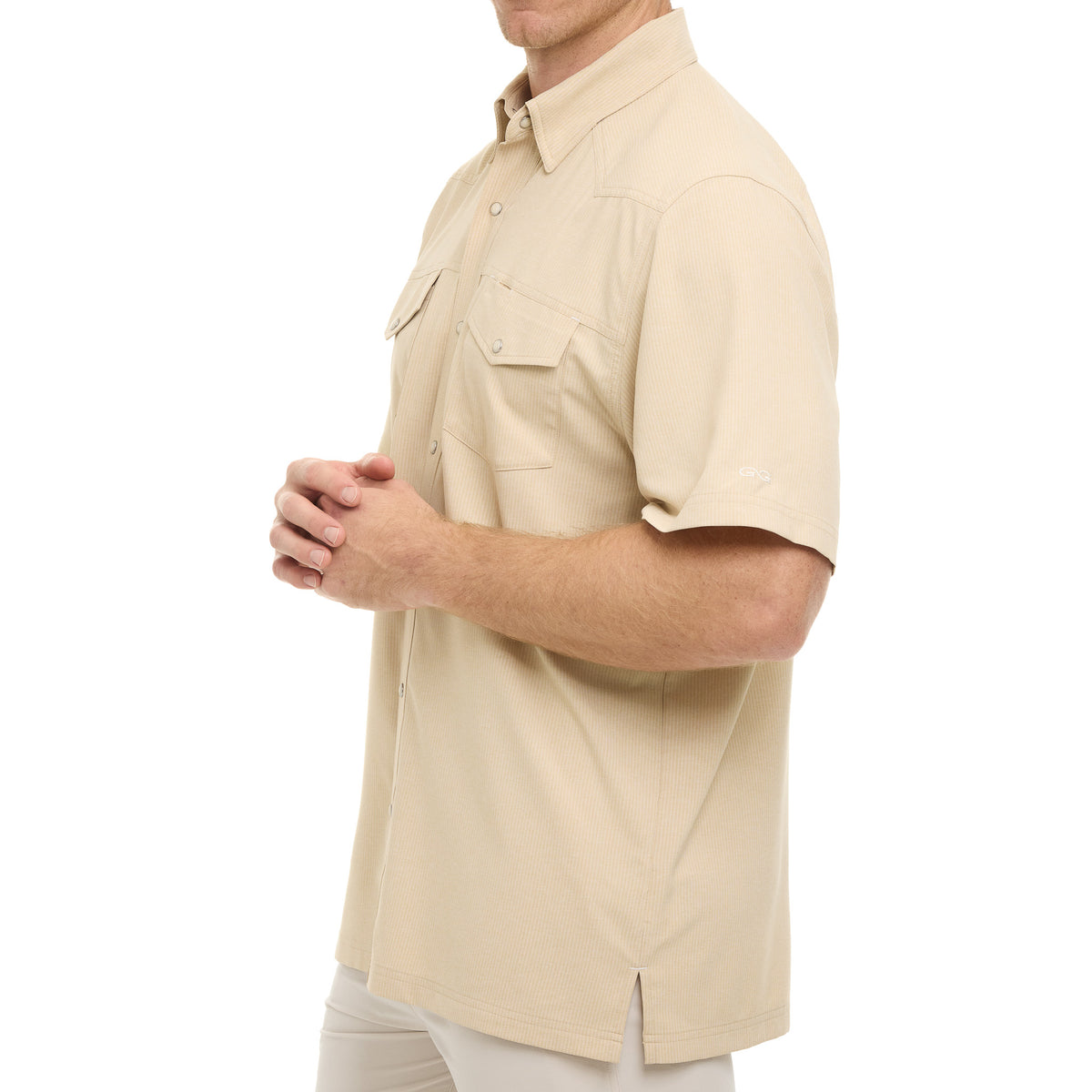 Khaki Drover Shirt-GameGuard