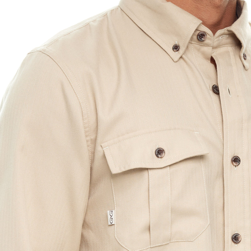 Cargue la imagen en el visor de la galería, Clay Flannel Shirt | Long Sleeve
