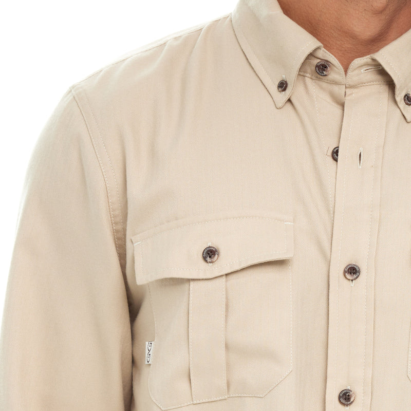 Cargue la imagen en el visor de la galería, Clay Flannel Shirt | Long Sleeve
