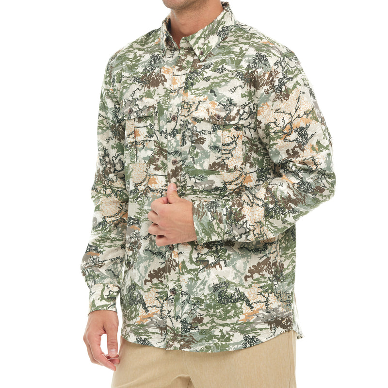 Cargue la imagen en el visor de la galería, GameGuard Digital Flannel Shirt | Long Sleeve
