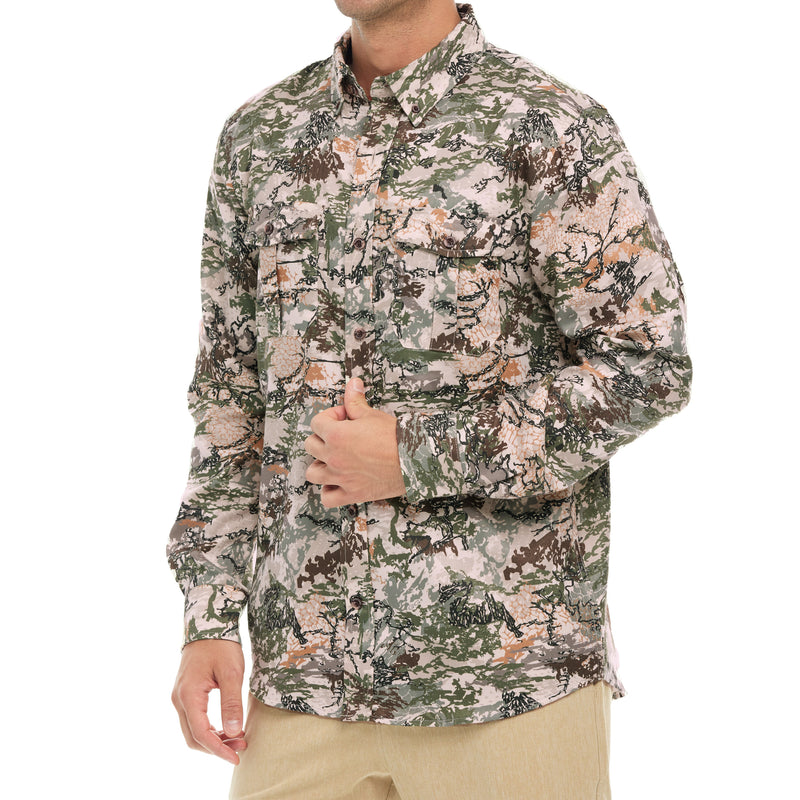 Cargue la imagen en el visor de la galería, GameGuard Digital Flannel Shirt | Long Sleeve
