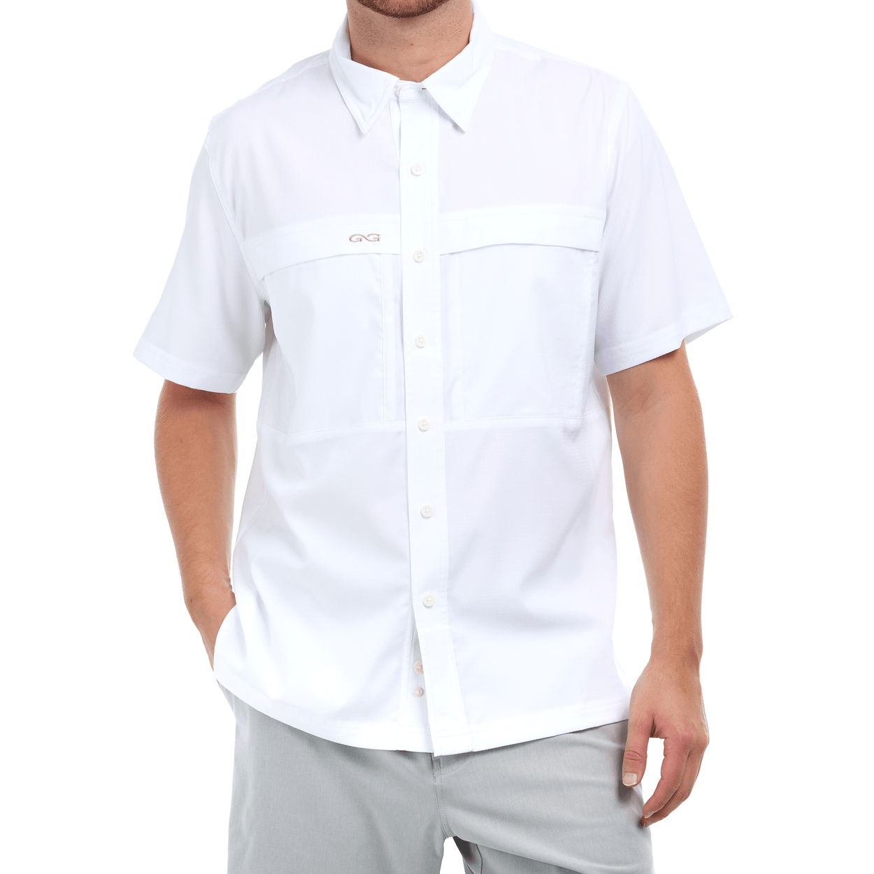 White Scout Shirt-GameGuard