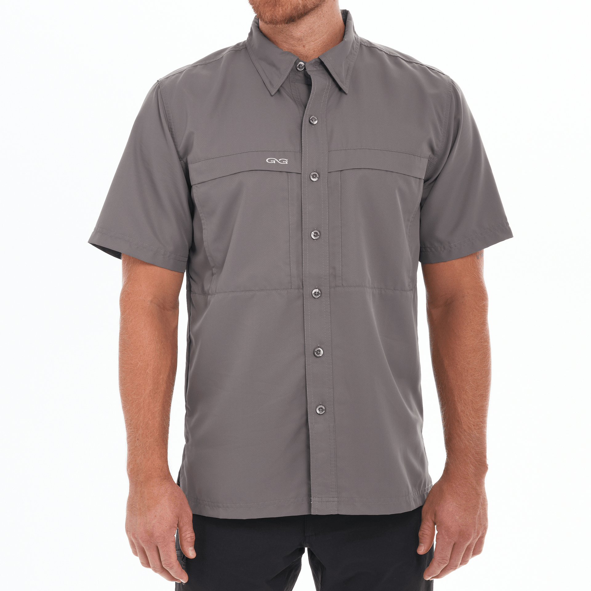 Gunmetal Explorer Shirt – Stylish and Durable Outdoor Wear – GameGuard