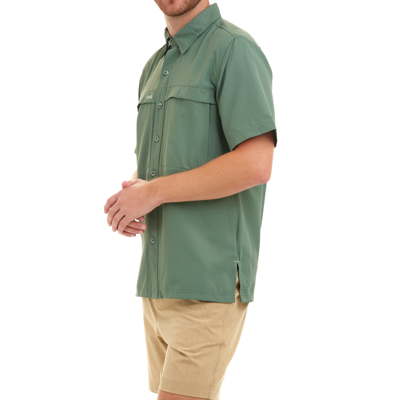 Load image into Gallery viewer, GameGuard Ironwood Classic MicroFiber Shirt, ideal for rugged outdoor activities with its durable and practical design.
