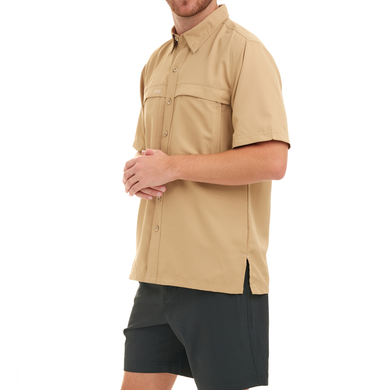 Khaki Classic MicroFiber Shirt - GameGuard