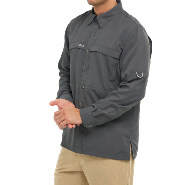 GunMetal Original Shirt | Long Sleeve-GameGuard