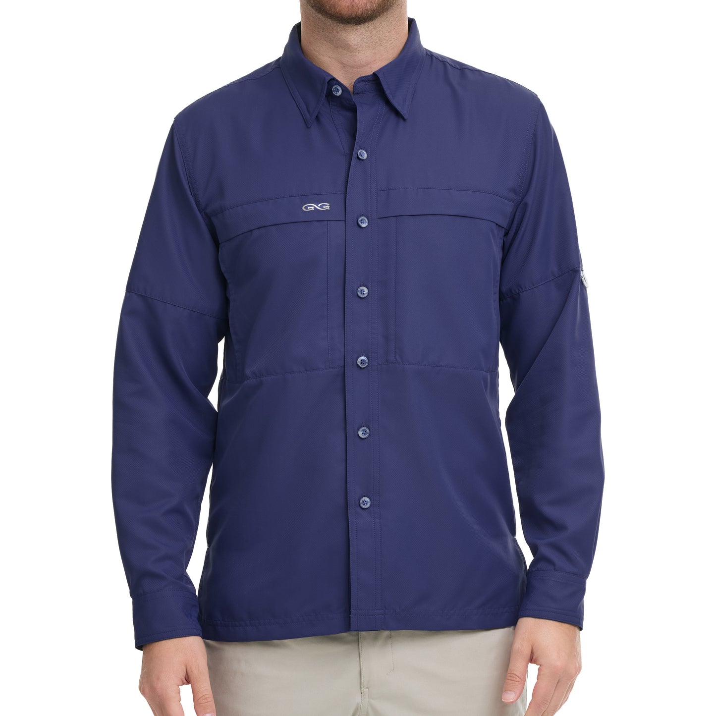 Indigo Explorer Shirt | Long Sleeve-GameGuard