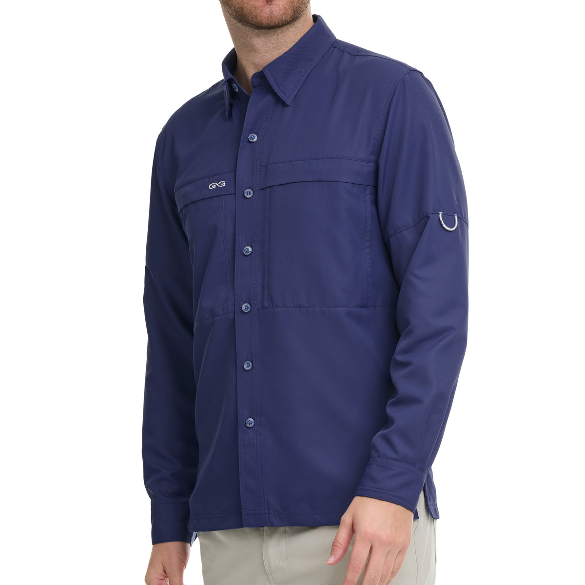 Indigo Explorer Shirt | Long Sleeve-GameGuard
