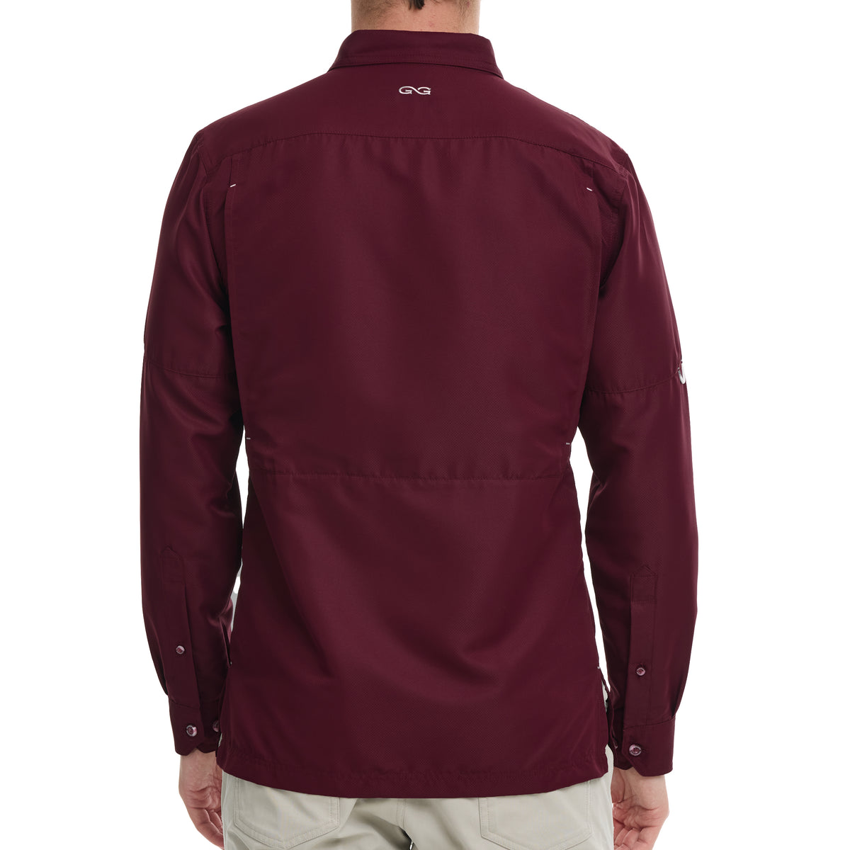 Maroon Explorer Shirt | Long Sleeve-GameGuard