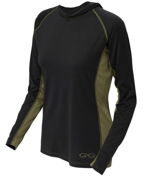 Caviar + Olive Ladies' Performance Hoody-GameGuard