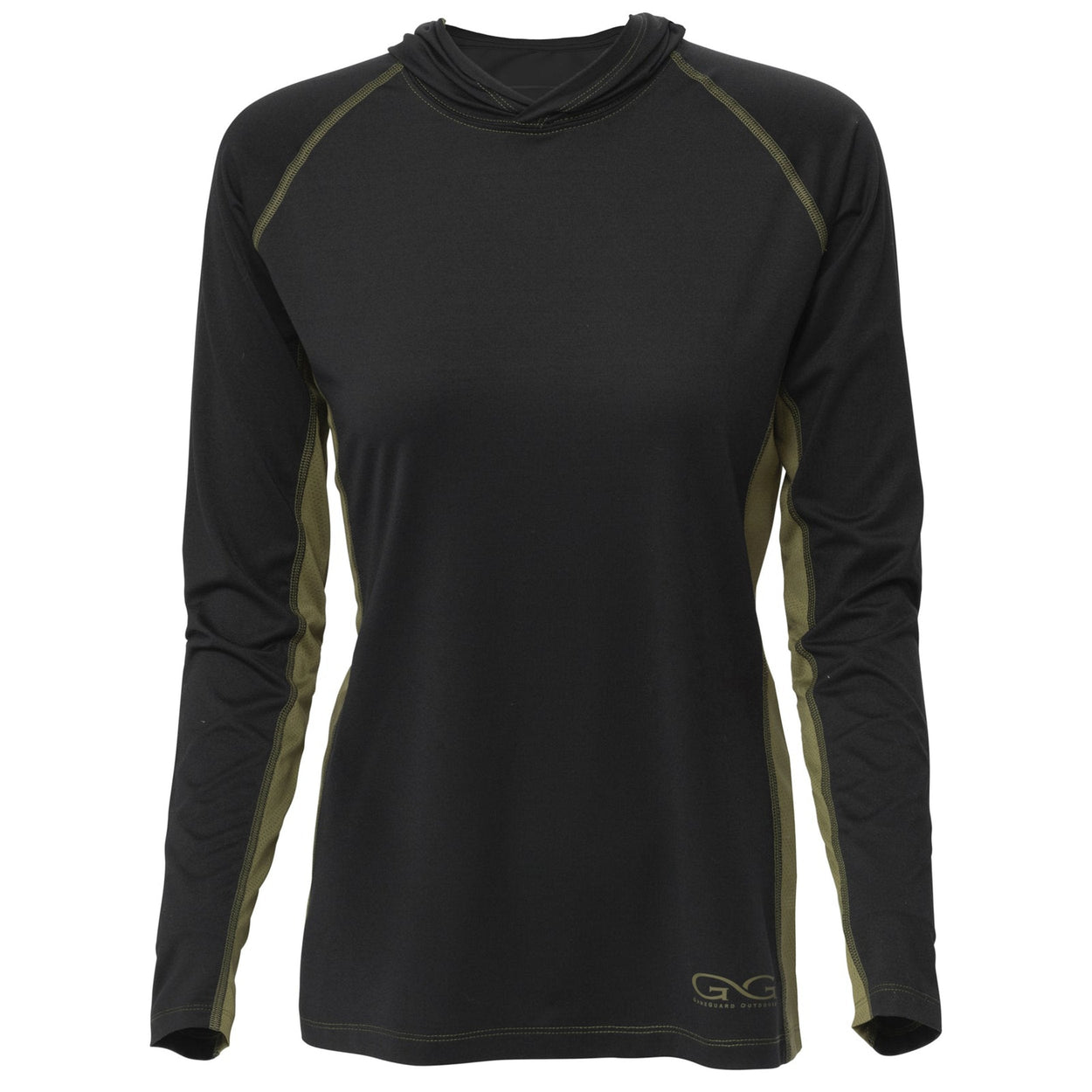 Caviar + Olive Ladies' Performance Hoody - GameGuard