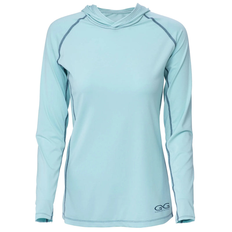 Cargue la imagen en el visor de la galería, Sea Glass Ladies&#39; Performance Hoody - GameGuard
