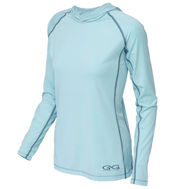 Cargue la imagen en el visor de la galería, Sea Glass Ladies&#39; Performance Hoody - GameGuard
