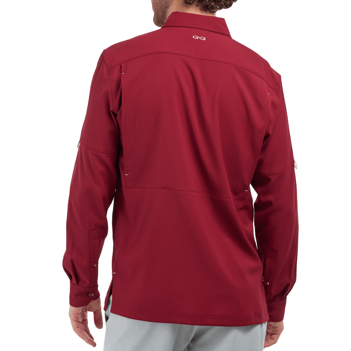 Oxblood Scout Shirt | Long Sleeve-GameGuard