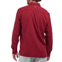 Oxblood Scout Shirt | Long Sleeve-GameGuard