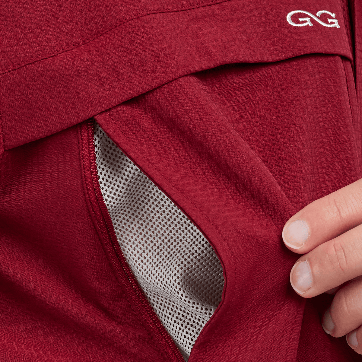 Oxblood Scout Shirt | Long Sleeve-GameGuard