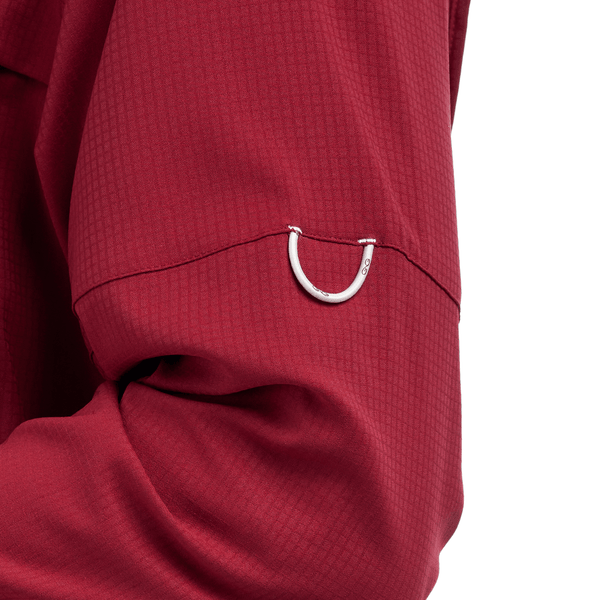 Oxblood Scout Shirt | Long Sleeve-GameGuard