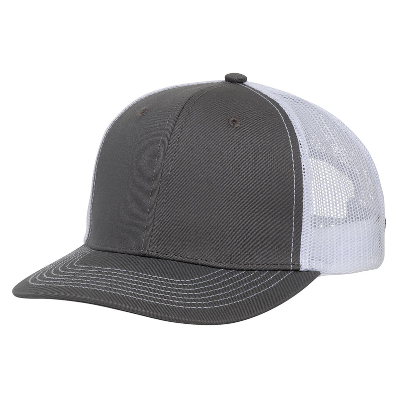 Cargue la imagen en el visor de la galería, GunMetal Cap | White MeshBack - GameGuard
