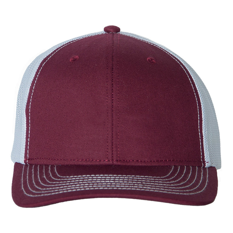 Cargue la imagen en el visor de la galería, Maroon Cap | White MeshBack - GameGuard
