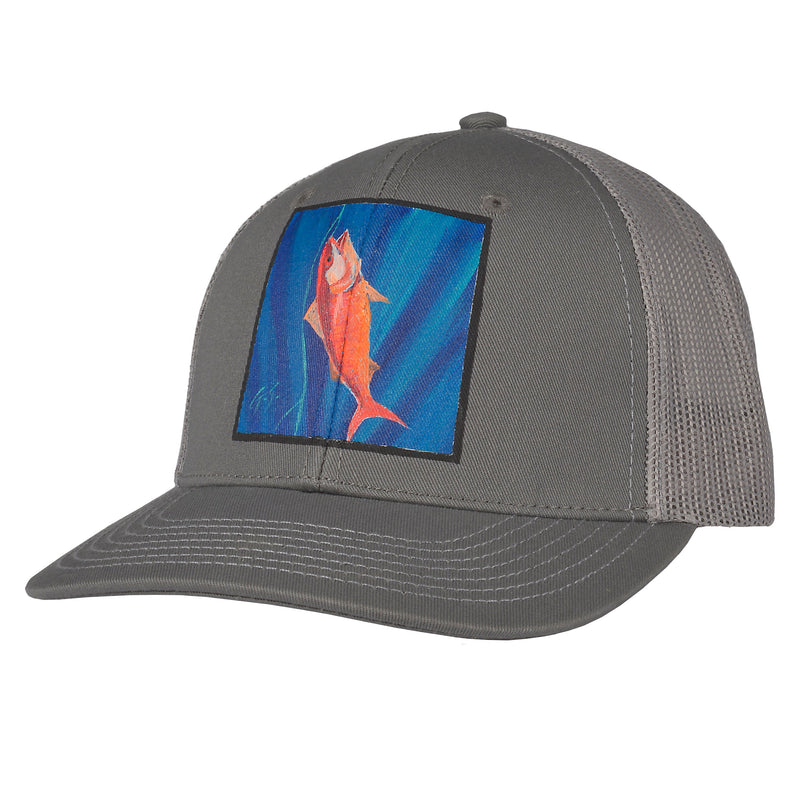 Load image into Gallery viewer, MeshBack Cap - GunMetal Cap | Glacier MeshBack
