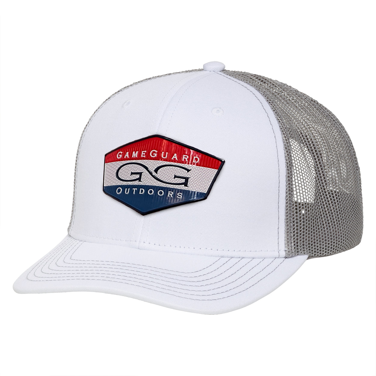 Caps And Visors - White Cap | Glacier MeshBack