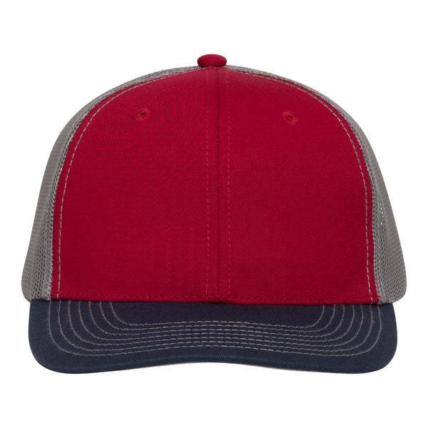 Red Cap | TriColor | Glacier MeshBack-GameGuard