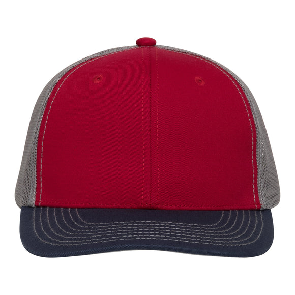 Red Cap | TriColor | Glacier MeshBack - GameGuard