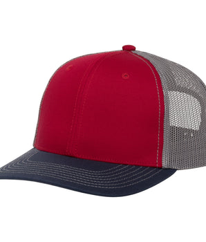 Red Cap | TriColor | Glacier MeshBack-GameGuard