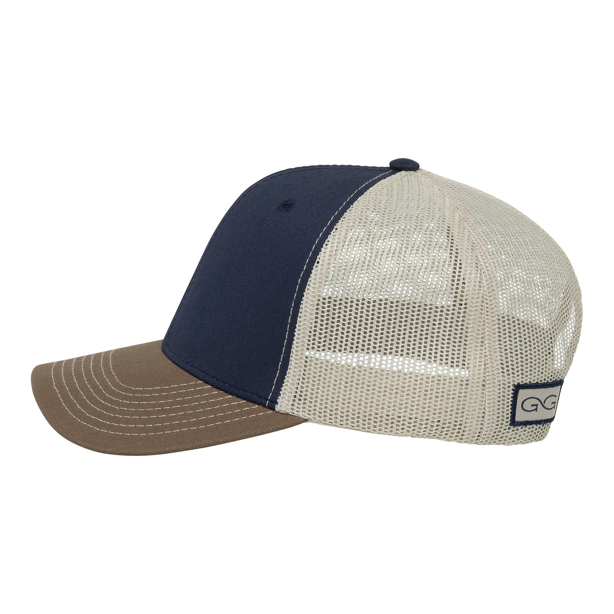 Deep Water Cap | TriColor | Stone MeshBack | Branded-GameGuard