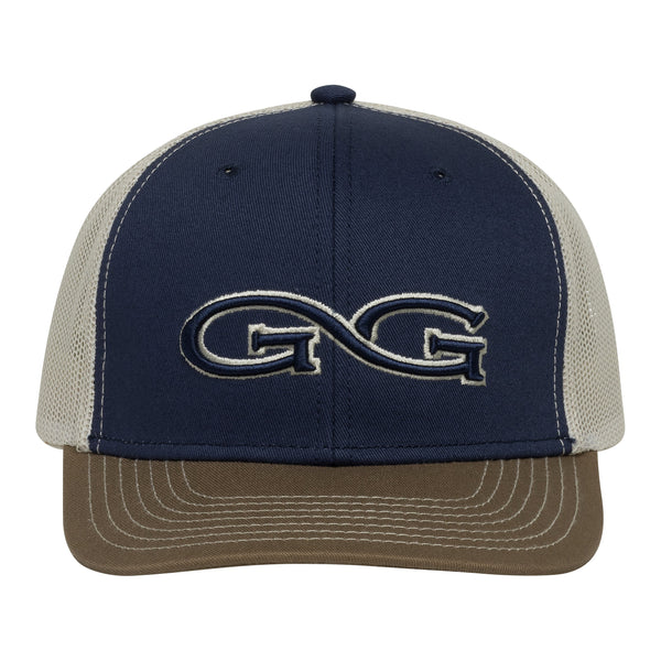 Deep Water Cap | TriColor | Stone MeshBack | Branded-GameGuard